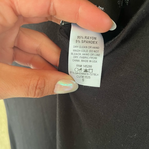 Harley Davidson Embellished Black Tank Top Womens Small but fits like a medium. - Picture 5 of 5